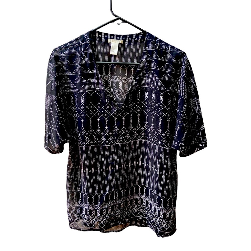 HM sheer top